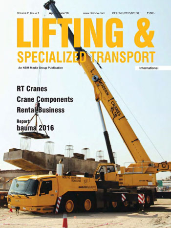 Lifting and Specialized Transport April - June 2016