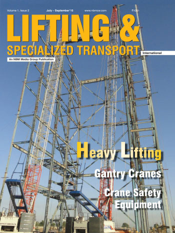 Lifting and Specialized Transport July - September 2015