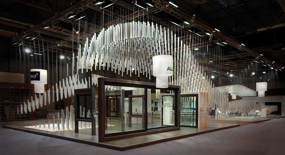 Pedro García Martínez creates an ephemeral exhibition pavilion at the IFEMA fair in Madrid