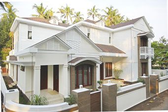 Roofing Shingles Residence in Thrissur