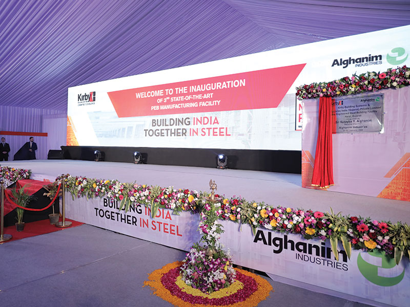 Kirby India Inaugurates 3rd PEB Factory in Gujarat